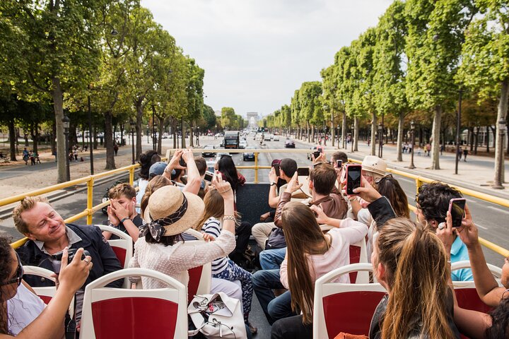 Paris Big Bus Hop-On Hop-Off Tour including Seine River Cruise