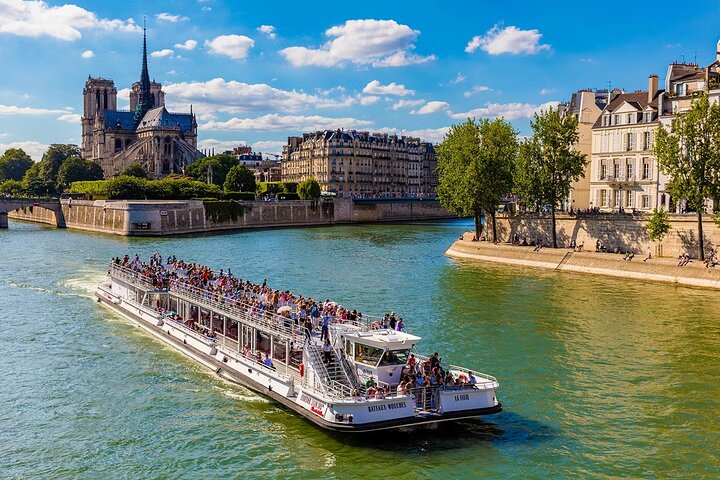 1-Hour River Seine Sightseeing Cruise by Bateaux Mouches
