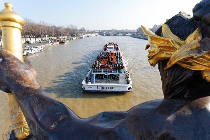 1-Hour River Seine Sightseeing Cruise by Bateaux Mouches