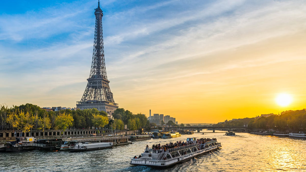 1-Hour River Seine Sightseeing Cruise by Bateaux Mouches