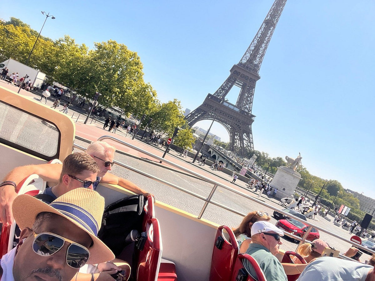 Paris Big Bus Hop-On Hop-Off Tour including Seine River Cruise